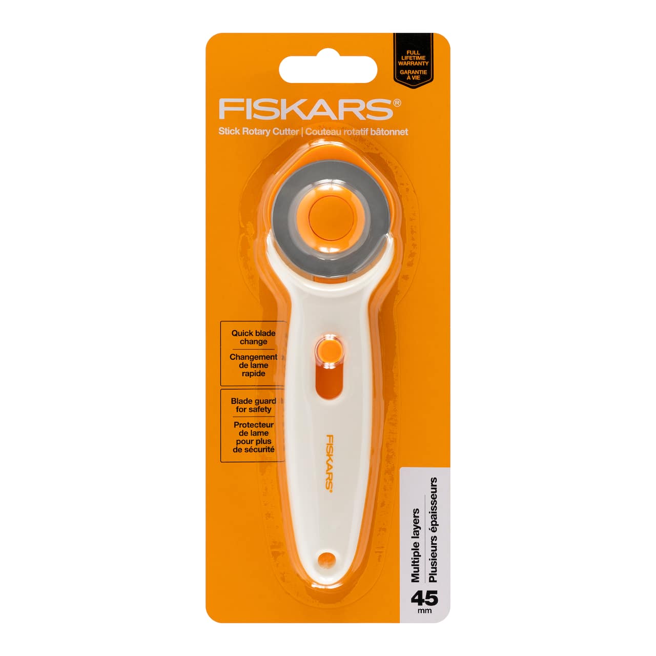 Fiskars&#xAE; 45mm Multiple Layers Stick Rotary Cutter